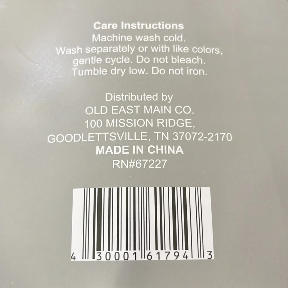 Decorative Throw Blanket 50X60 Grey 100% Polyester